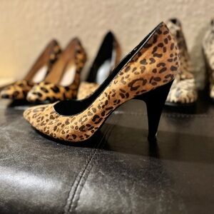 Dana Bachman Leopard Print Heels